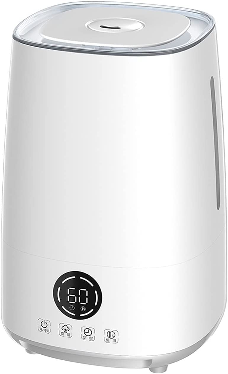 Humidificador, humidificadores para Dormitorio, humidificador para habitación de bebé con Apagado automático y humidificador con luz Nocturna acogedora,