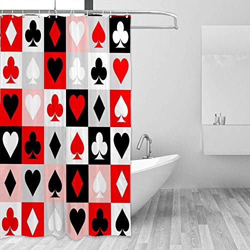 Rideau de douche en polyester de qualité supérieure aux finitions soignées