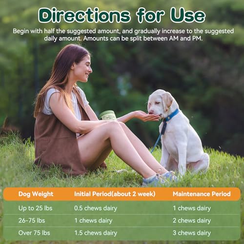 8-in-1 Dog Multivitamin Soft Chews - with Omega 3, Probiotics & Glucosamine - Immune, Skin, Joint, Digestive Support - Daily Supplement for All Dogs — view 5