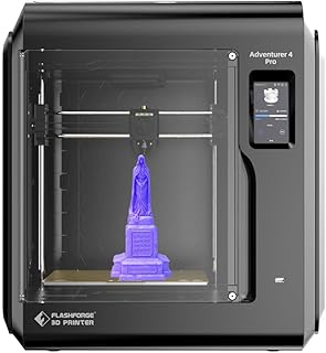 FLASHFORGE 3D Printer Adventurer 4 Pro, 30-Point Auto Leveling, Max 5X Faster 300mm/s Printing, Efficient Cooling System with Copper & Hardened Nozzle Bundle Perfect for ABS/PLA/PC/PETG/PETG-CF/PLA-CF