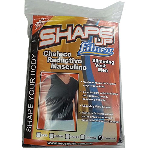Shape Your Body NeoSports Men's Slimming Vest - Chaleco Reductivo Masculino para Hombre