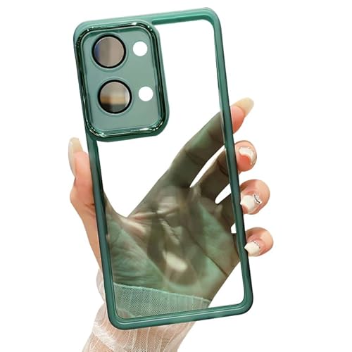 KOOLRIVER�EFor POCO X8 Pro �P�[�X �N���A �����Y�J�o�[�t�� �J�o�[ �ϏՌ� ���� TPU �\�t�g�P�[�X �X�g���b�v�� ������ ���� For ���� �V���I�~ X8 �v��(�N���A�O���[��)