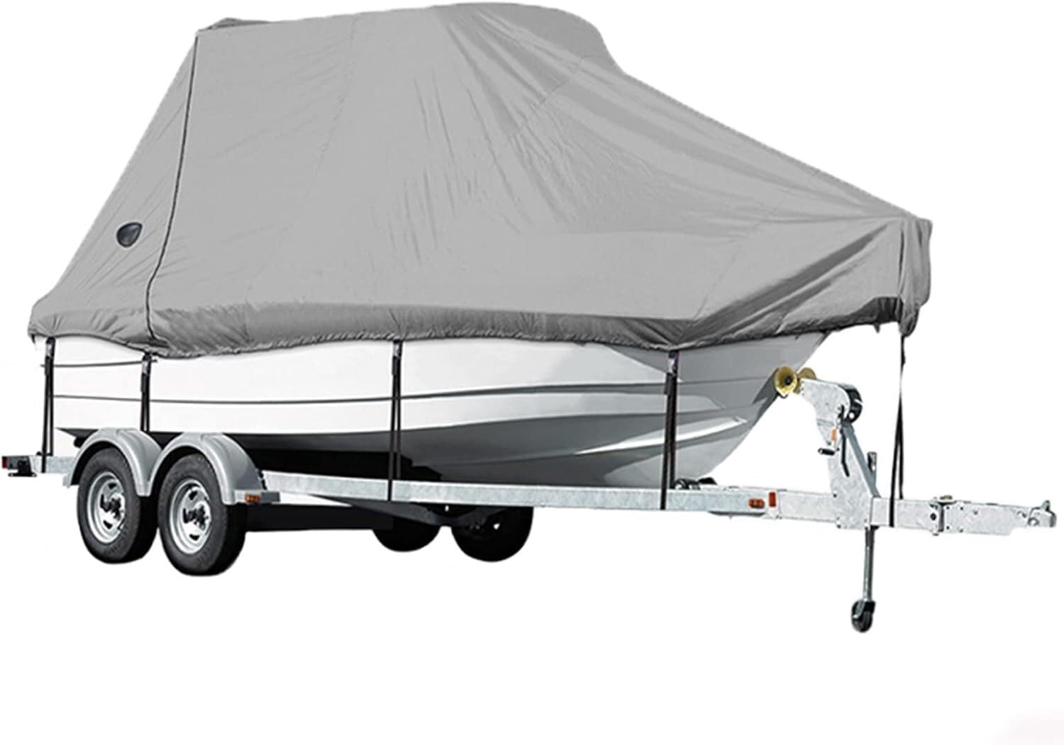 Housse de bateau de qualité marine 210D durable grise