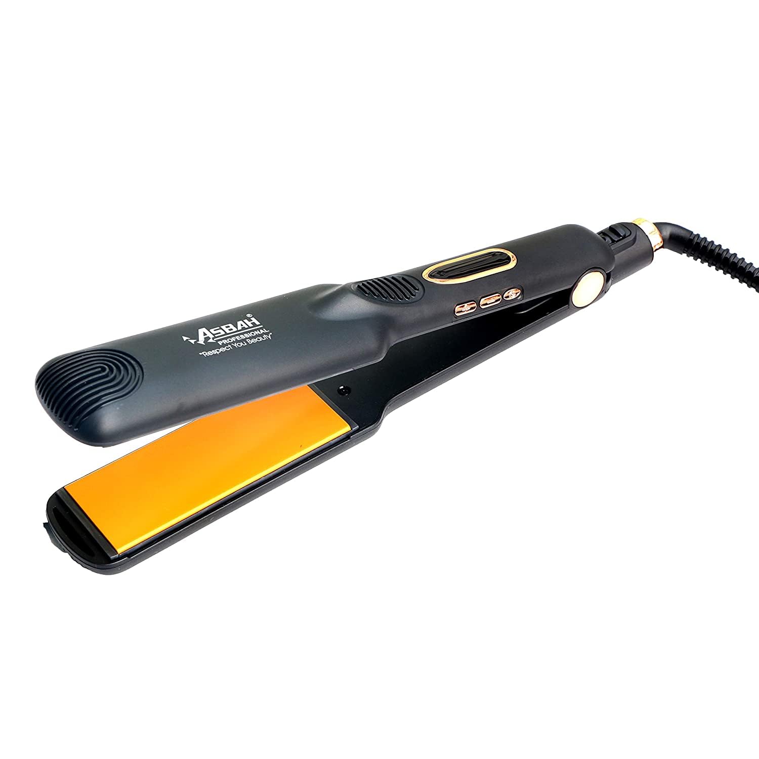 Asbah Professional D'zara Pro Hair Straightener with 3D Floating Plates | Rapid Heat Technology | One Year Warranty, Lifet... - Review, Price and Buying Guide
