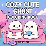 Photo Gallery cozy cute ghost: coloring book Photo Gallery cozy cute ghost: coloring book