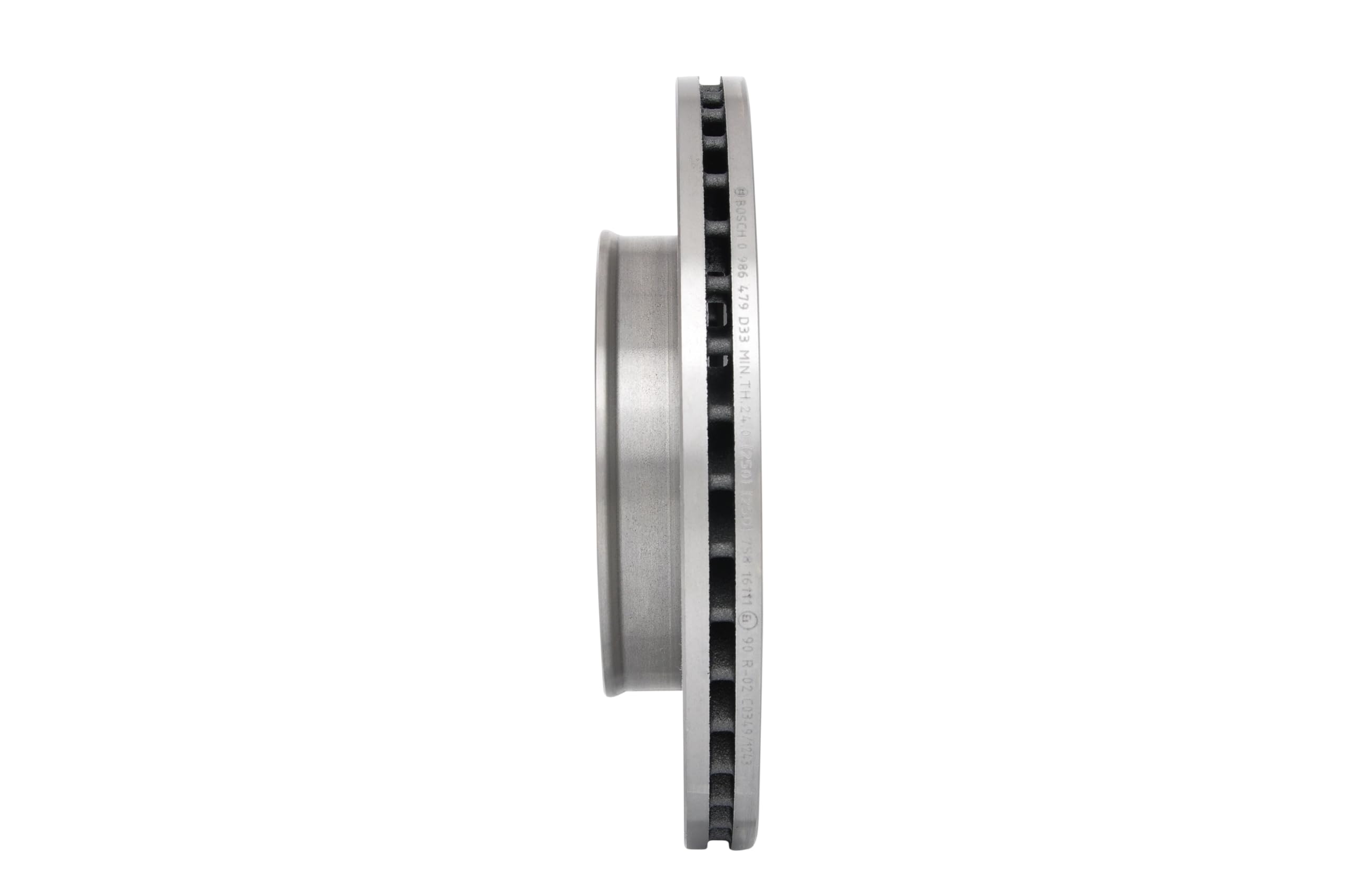 BOSCH Set Dischi Freno BD2454 - Dischi Freno Solidi di 294mm - Asse Anteriore - Conformi al regolamento ECE-R90 - Lunga Durata, Anticorrosione Avanzata - 2 Dischi