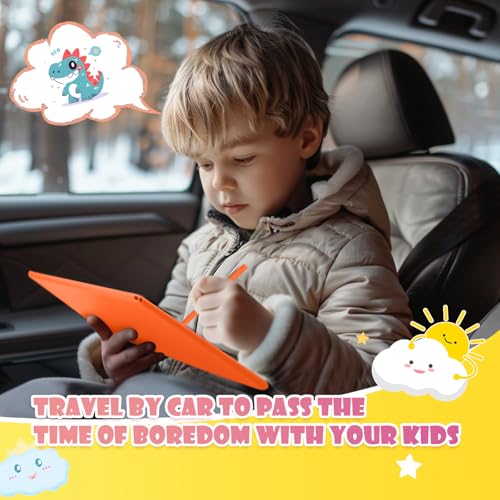 Image of EooCoo Kids LCD Writing Tablet, Mess Free Coloring Travel Toys for Toddler | 10 Inch Drawing Pad for Kids, Educational Toys Gifts for 3-8 Years Old Girls, Travel Games
