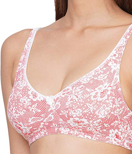 Image of Inner Sense Organic Cotton Bamboo Bra for Woman with Concentric Stitches I Full Coverage Bra for Heavy Bust with Side Support I Non Padded Innerwear with Wire-Free Design