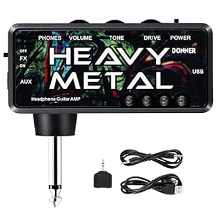 Provides excellent experience of guitar playing, sound based on Soldano SLO100*. You can also turn on FX Fuction(Chorus). Build-in recharge lithium battery, works for 5 hours after fully charged (USB charge cable included). Very small size and you ca...