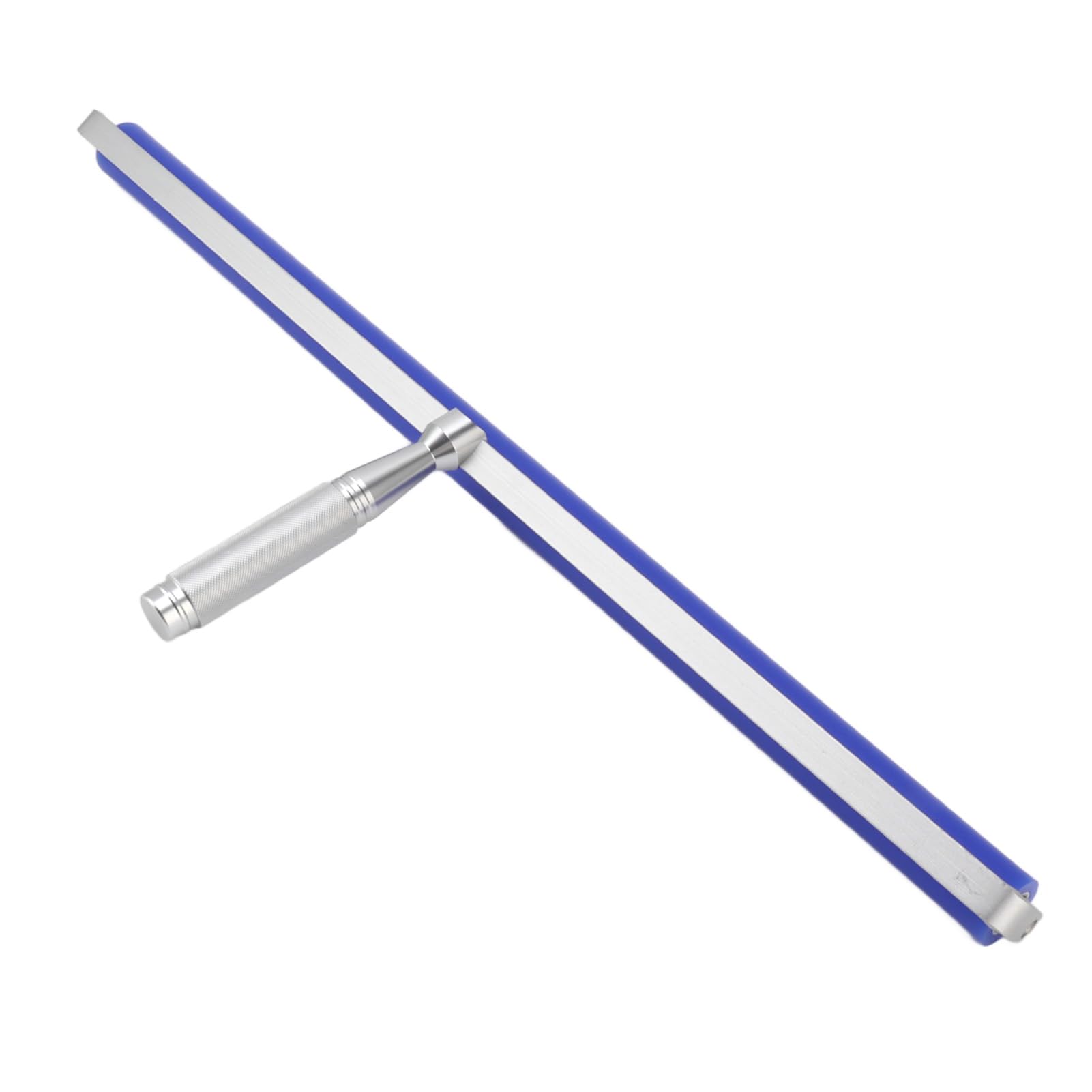 Fockety Rodillo Pegajoso, Rodillo de Pegamento de Silicona Manual con de Aleación de Aluminio, Rodillo de Costura de Silicona Limpiador de Discos de Vinilo Anti Estático (24 Pulgadas)