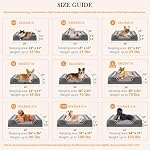 Comfort Expression Orthopedic Dog Bed for Extra Large Dogs 42x30 Inch, Waterproof Egg Crate Foam XL Pet Bed with Removable Bolsters, Dog Couch with Washable Cover & Non-Slip Bottom, Grey - Image 3
