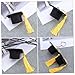 SOLUSTRE 24pcs Mini Graduation Cap Bottle Toppers Tassel Decorative Wine Bottle Covers for Graduation Parties for Cupcake and Party Decorations Yellow