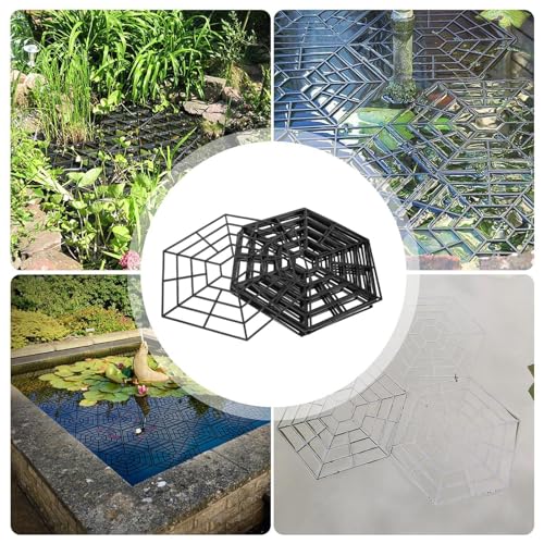 Red para estanque modular de 20 piezas para cuidar tus peces en patios y jardines 5