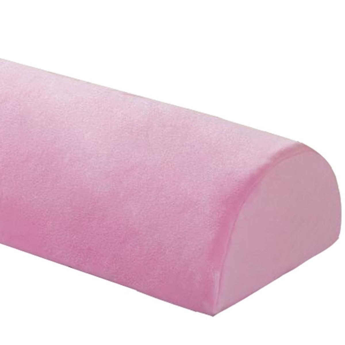 Bllmtear @13 Half Moon Bolster Pillow For Legs, Knees, Lower Back And Head, Lumbar Support Pillow For Bed, Sleeping | Semi Roll For Ankle And Foot Comfort - Machine Washable Cover(,50X20x13cm/20X8x5in)