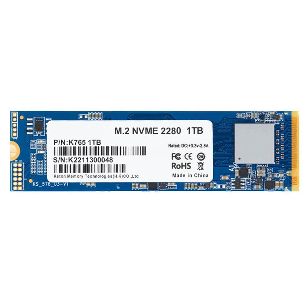 Unidad de Estado Sólido M.2 NVMe Protocolo PCIe SSD de para Juegos Lectura y Escritura Rápidas A Prueba de Golpes y Caídas 1T