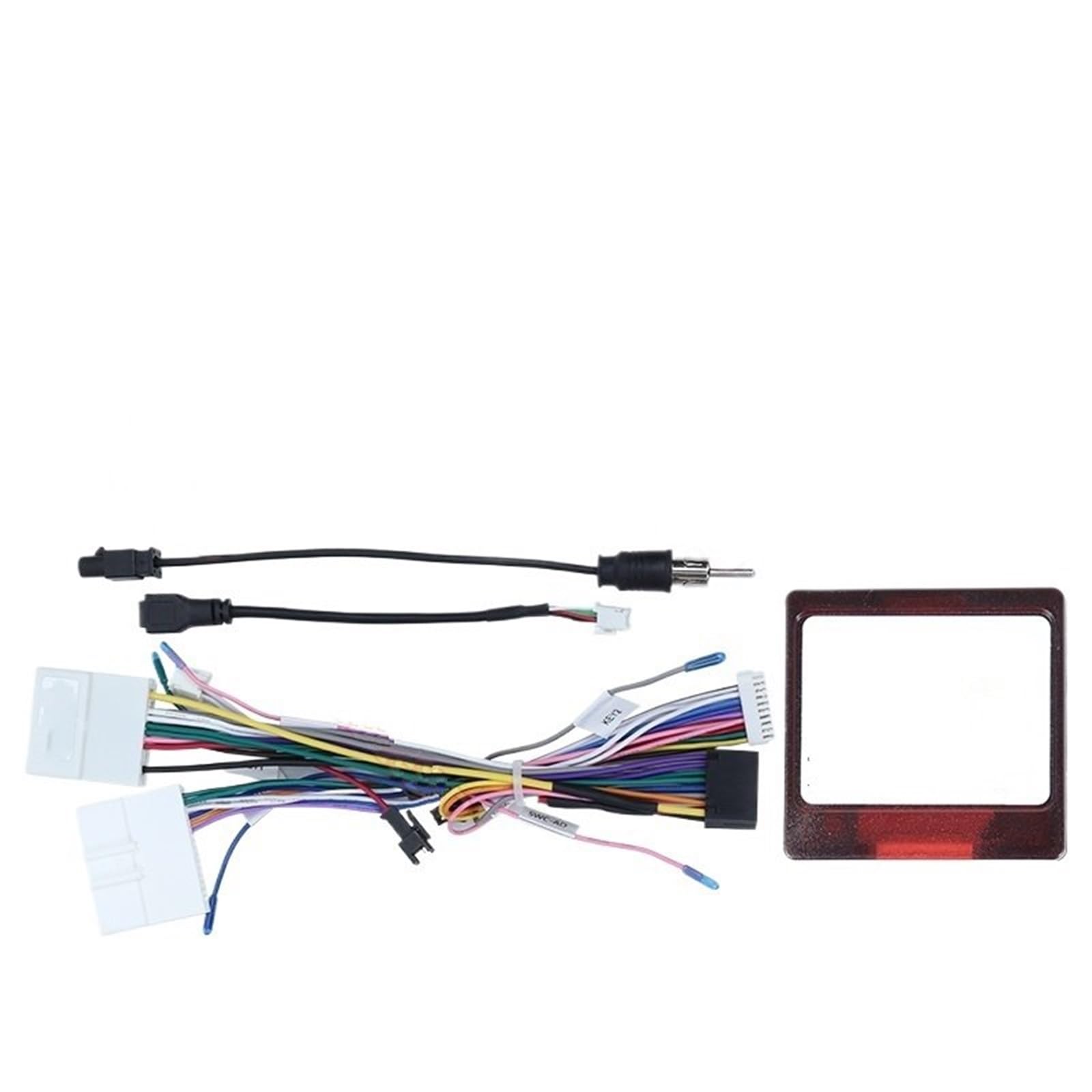 GAUBXCT Car Radio Frame Kit Fit For RENAULT CLIO 10.1INCH Car Dvd Radio Android Host Speaker Decoder Fasica Frame Radio Panel Car In-Dash Frames(15-18 Cable canbus)