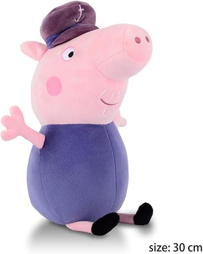 Miniatura 2 de suliutoys Muñeco de peluche de 12 pulgadas para niños (11.8 in cerdo abuelo)