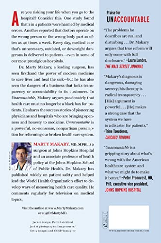 Unaccountable: What Hospitals Won't Tell You and How Transparency Can Revolutionize Health Care