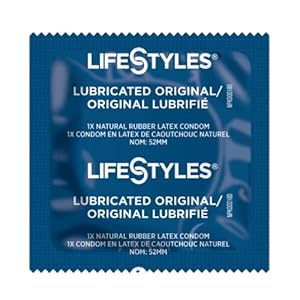 LifeStyles ULTRA LUBRICATED Condoms – Also available in quantities of 12, 25, 50 (100 condoms)