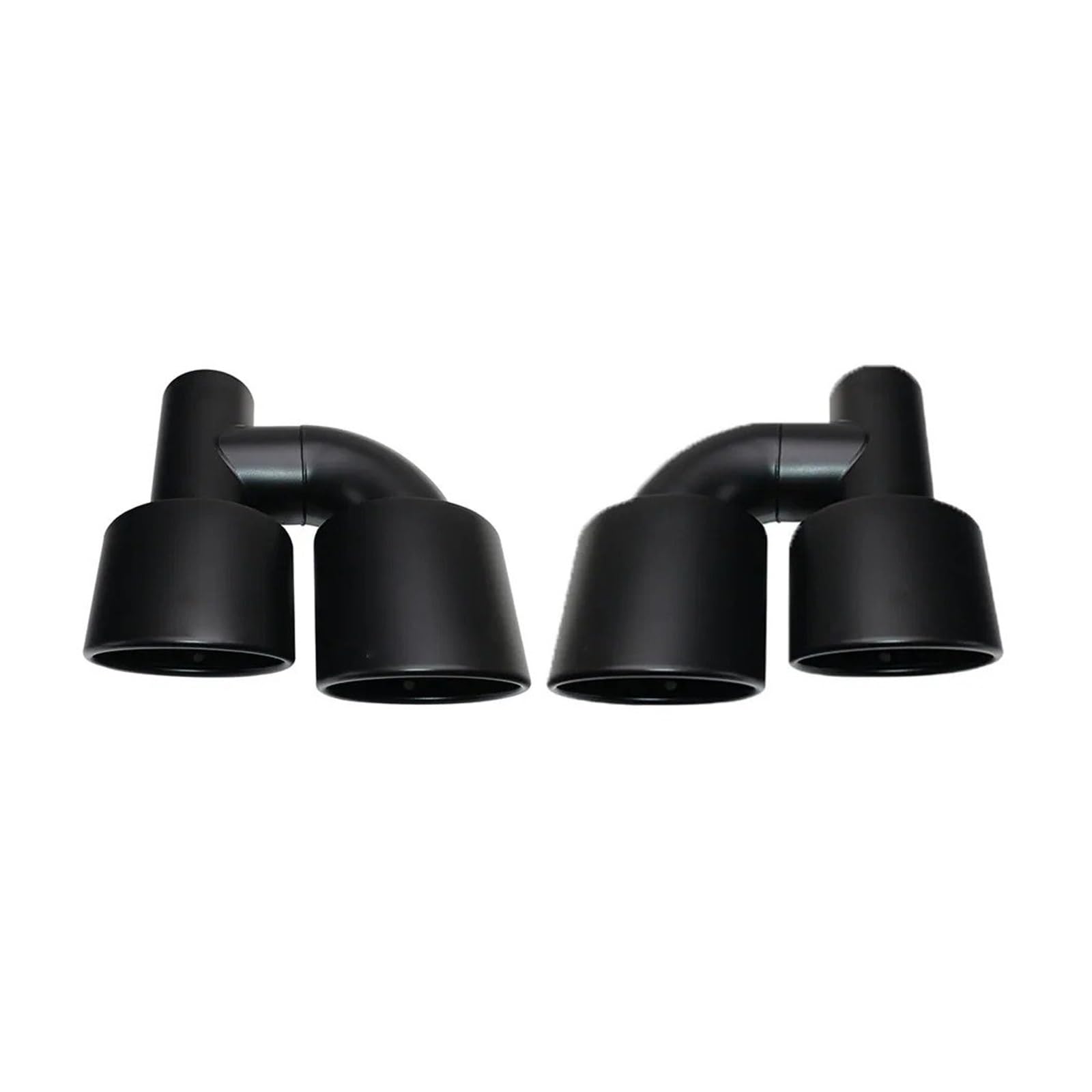 Terminale Scarico Auto Terminale Di Scarico Doppio Da 1 Pezzo 2,5 '' Tubo Di Scarico Silenziatore Di Ingresso Modificato Per E63 W204 W211 W212 Acciaio Inossidabile Punta Silenziatore
