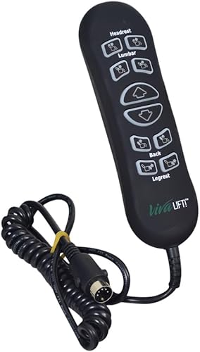 AlveyTech Control manual de 10 botones para sillas elevadoras Pride VivaLift