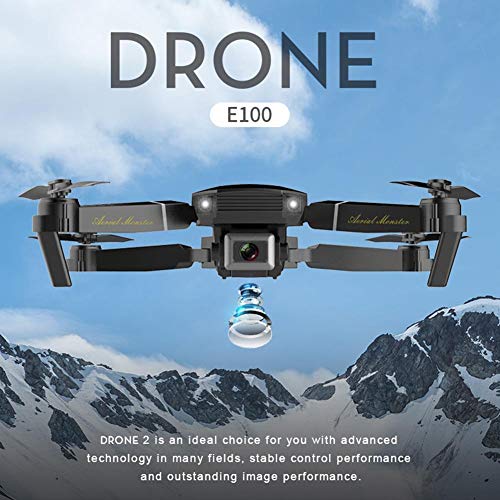 Nanle Remote Control Quadcopter, Mini Drone, Long Flight Time 4k Photo1080p Video F11 FPV Foldable Remote Control GPS Helicopter with Dual Camera