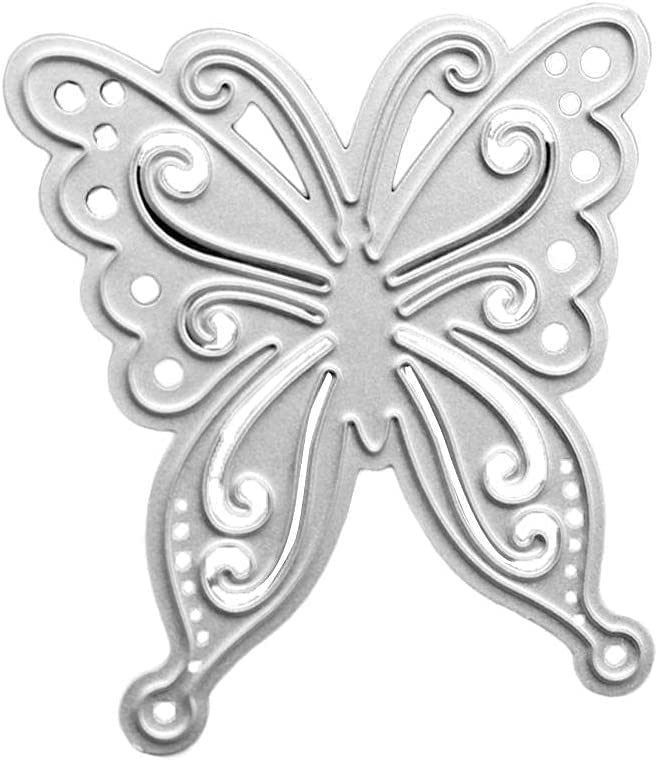 Butterfly Cutting Dies Metal DIY Scrapbooking Artist Metal Cutting Dies Stencils Scrapbooking Layering Die Cuts Embossing Stencils Template Mould Photo Album Decorative Embossing