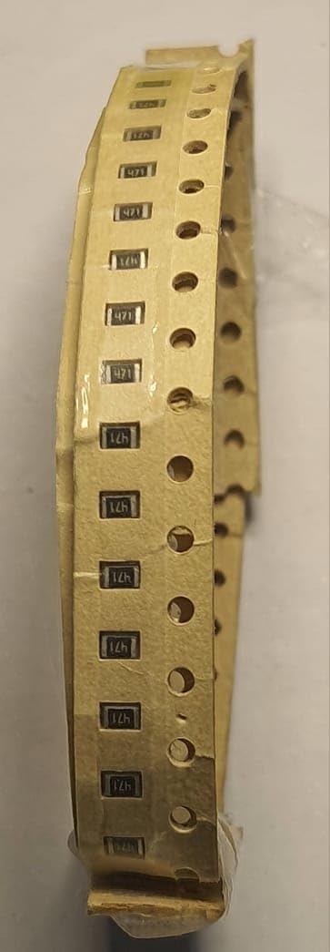 Surface Mount Resistors, 470 Ohms, 1/4W, 1206 Size, Pack of 80-image-21