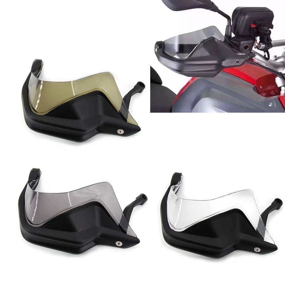 Protectores Manos Moto para R1200GS para ADV para 1200GS para LC para F800GS para Adventure para S1000XR para R1250GS 2013-2019 Paramanos Motocicleta(Set-Black)