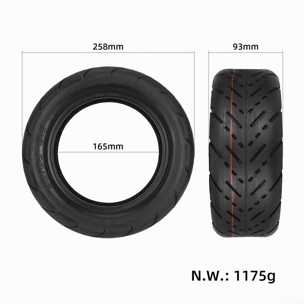 Pneu de route sans chambre à air 11" 90/65-6.5 pour pneu pour Dualtron Ultra Speedual Plus pour pneu pour Zero 11X