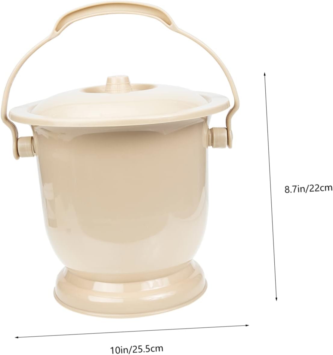 Portable Adult Urine Pot Lid Practical Bed Pan for Home Use for Pregnant Women Elderly and Easy to Design