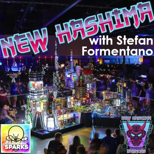 New Hashima Cyberpunk Collaborative LEGO Build