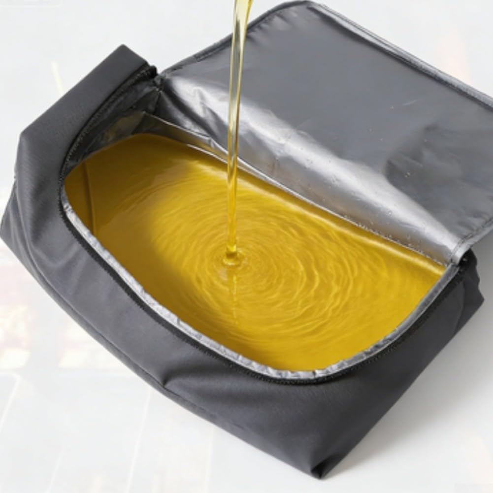 Coperta isolante per barbecue, 53 cm, a prova di perdite, borsa per