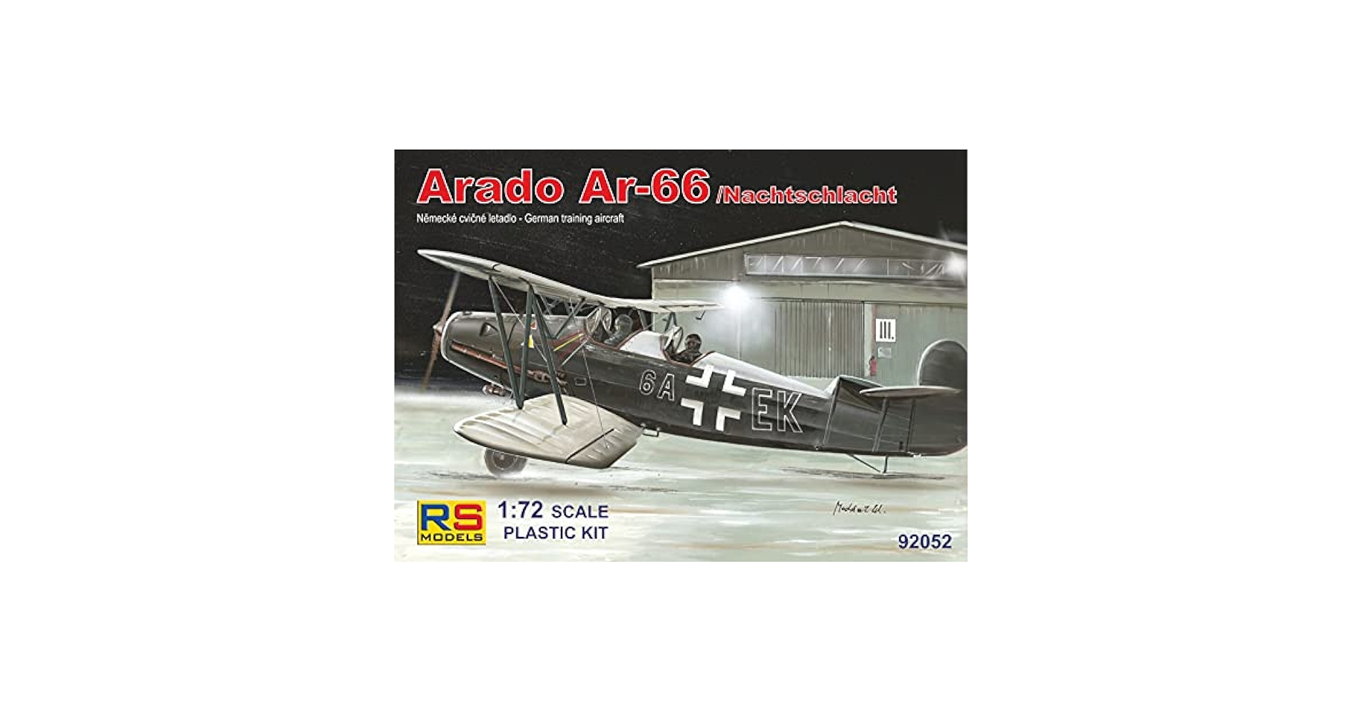 Amazon | RSモデル 1/72 ドイツ空軍 アラド Ar66 夜間戦闘機