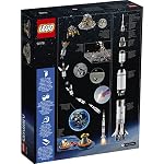 51oiZOSWgML. SS150 LEGO-92176-Ideas-NASA-Apollo-Saturn-V-Space-Rocket-and-Vehicles-Spaceship-Collectors-Building-Set-with-Display-Stand-Amazon-Exclusive