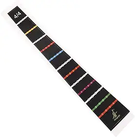 TOYANDONA Fita de dedo para violoncelo, 1 folha, indicadores de posição dos dedos, marcador de dedo para traste de violoncelo 4/4, guia de traste para violoncelo, guia de traste, etiqueta de dedo para