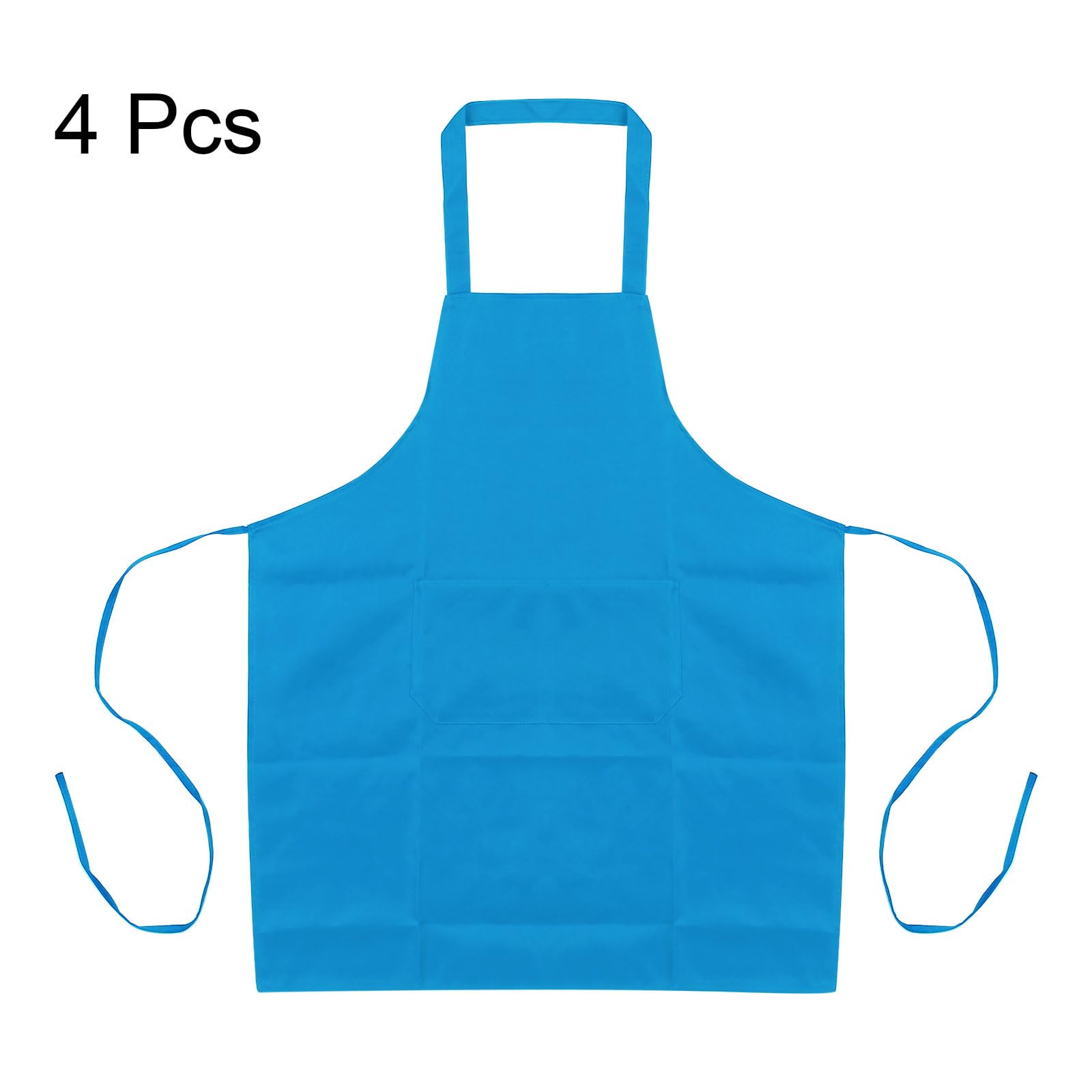HARFINGTON Delantales de cocina con 2 bolsillos