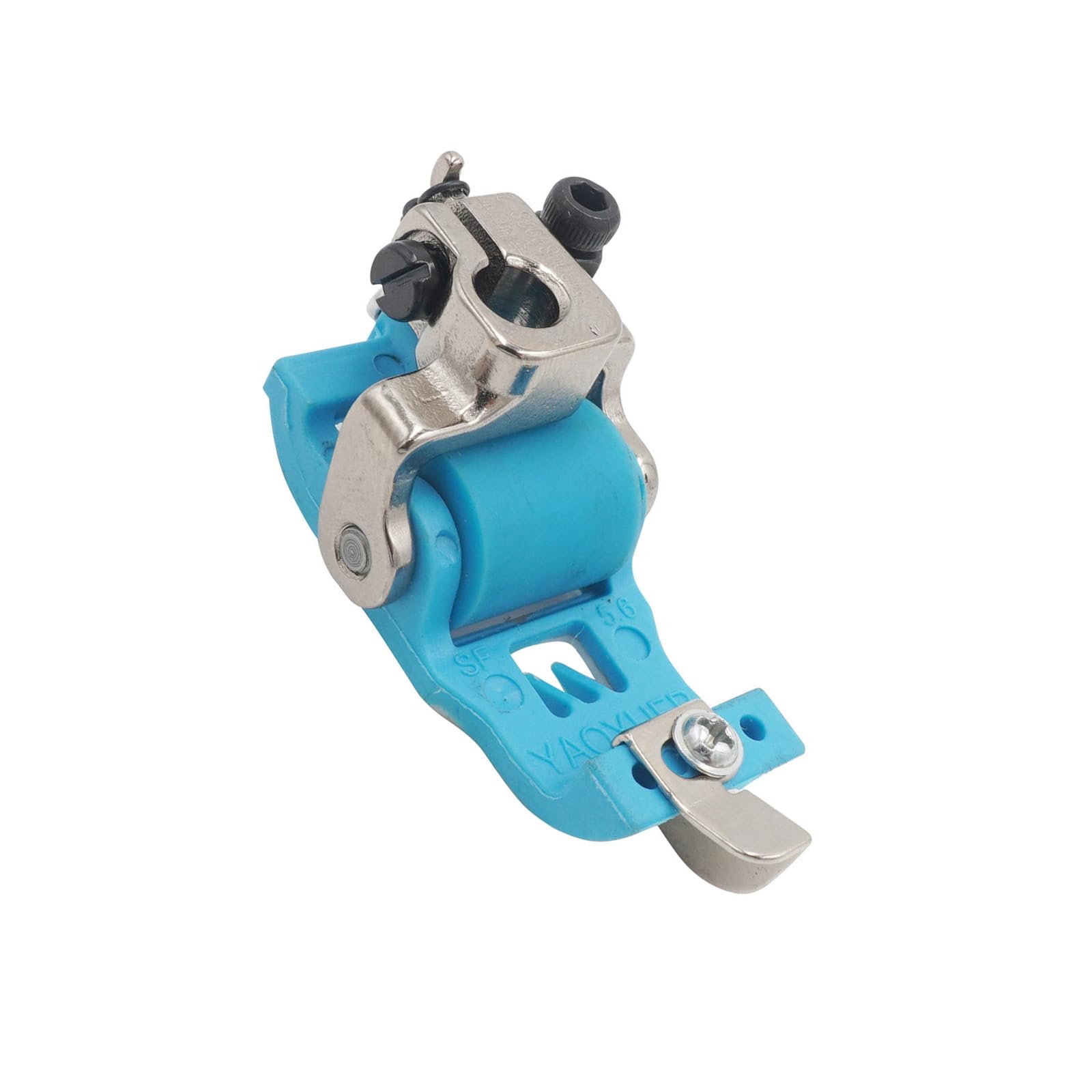 Long-Lasting Roller Presser Foot Attachment for Leather, Stretch & Thick Fabrics on Professional Sewing Machines Roller Presser Foot