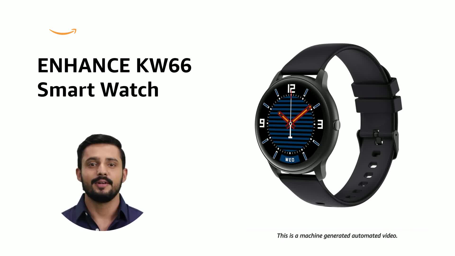 ENHANCE KW66 Premium Smart Watch for Men Women 2022 Ver. IP68