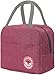 Borsa Frigo Piccola, NHHEO Borsa Frigo Piccola Pranzo Ufficio, Borsa Termica Piccola, Borsa Termica per Ufficio Lavoro Scuola Viaggi Campeggio All'Aperto Picnic (Rosso 6L)