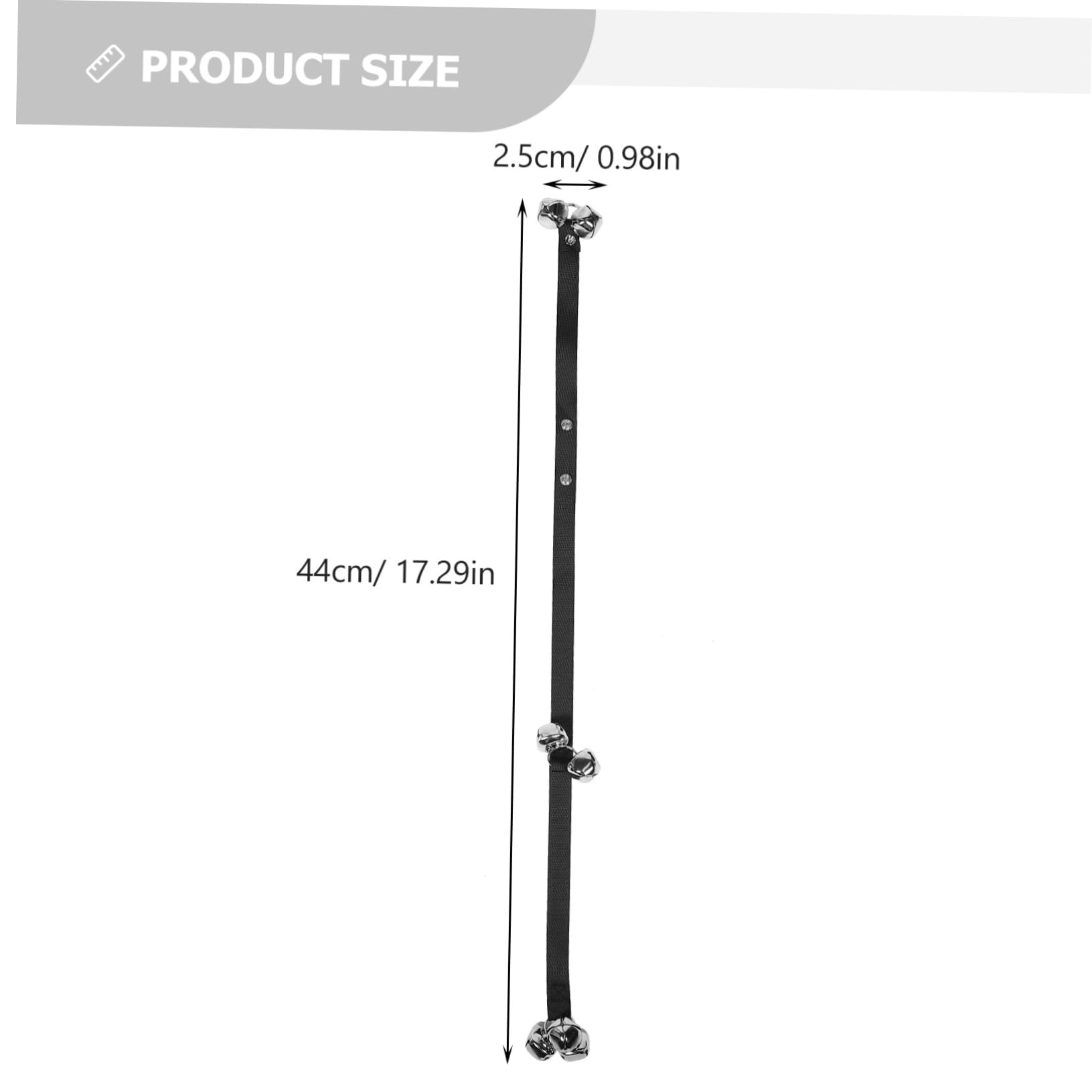 BESPORTBLE Puppy Training Rope Dog Bell Traction Adjustable Length Noise Making Dog Door Bell