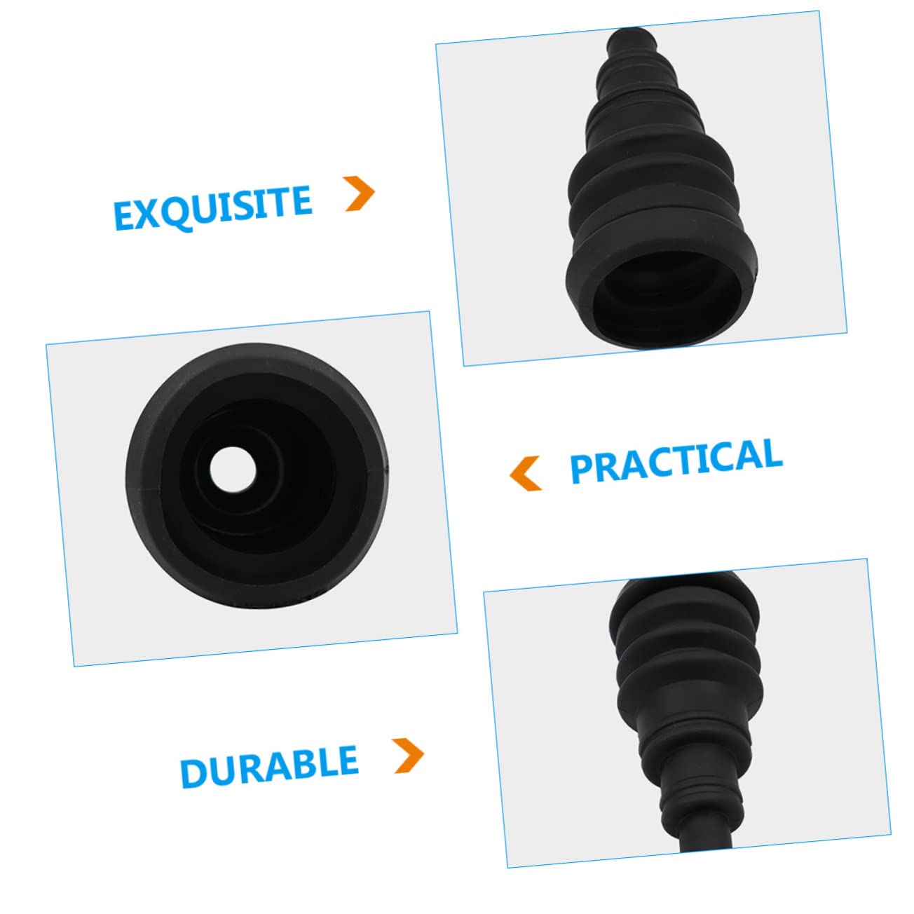 UPKOCH Cubierta De Cable De Coche Universal Bloque De Distribución De Energía Tapones Para Agujeros Ojales De Goma Cables De Enchufe Junta Para Caucho Manga Protectora Auto