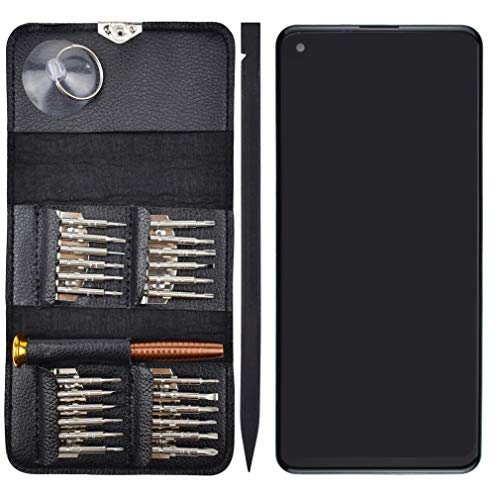 Image of SM-A217F LCD Screen Touch Digitizer Glass with Screen Frame Replacement for Samsung Galaxy A21s SM-A217M Black