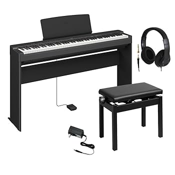 YAMAHA ヤマハ 電子ピアノ P-95　スタンド＆椅子付き YAMAHA ヤマハ 電子ピアノ P-95 スタンド＆椅子付き Amazon.co