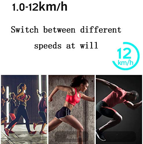 Image of Folding Treadmills Professional Household Electric Treadmill, Foldable Portable Weight Loss Fitness Walkinghine