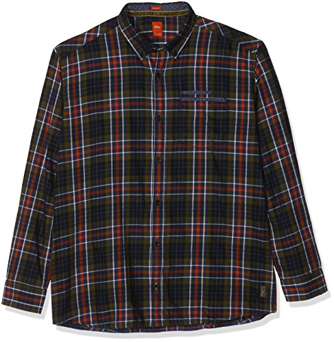 S.Oliver Big Size Camicia Casual Uomo