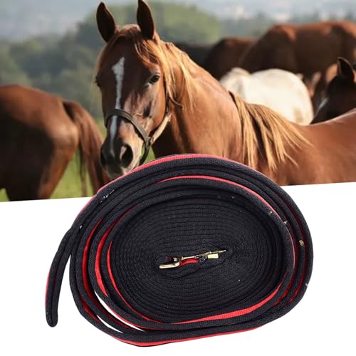 Lunge Line for Horse, Premium Equine Lunge Line with Swivel Bolt Snap for Accurate Equestrian Training, Competition, and Daily Use, 26 Ft (8 Meters)