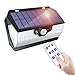 Produktbild ERAY Solarlampen für Aussen,Fernbedienung & 3000mAh & Zwei AufladungsmodusSolarlampe für Garten mit Bewegungsmelder IP65 Wasserdicht 55 LEDs 800 Lumen 3 Modi, Solarleuchten für Aussen
