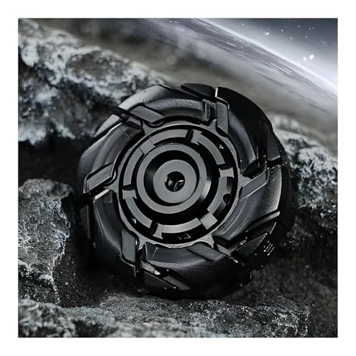 EDC Restless Decompression fingertip Open Armor Gyroscope Adult Rotating Metal Toy Office Leisure Desktop Gyroscope Gift Rotating Metal Toy (1 Pcs)