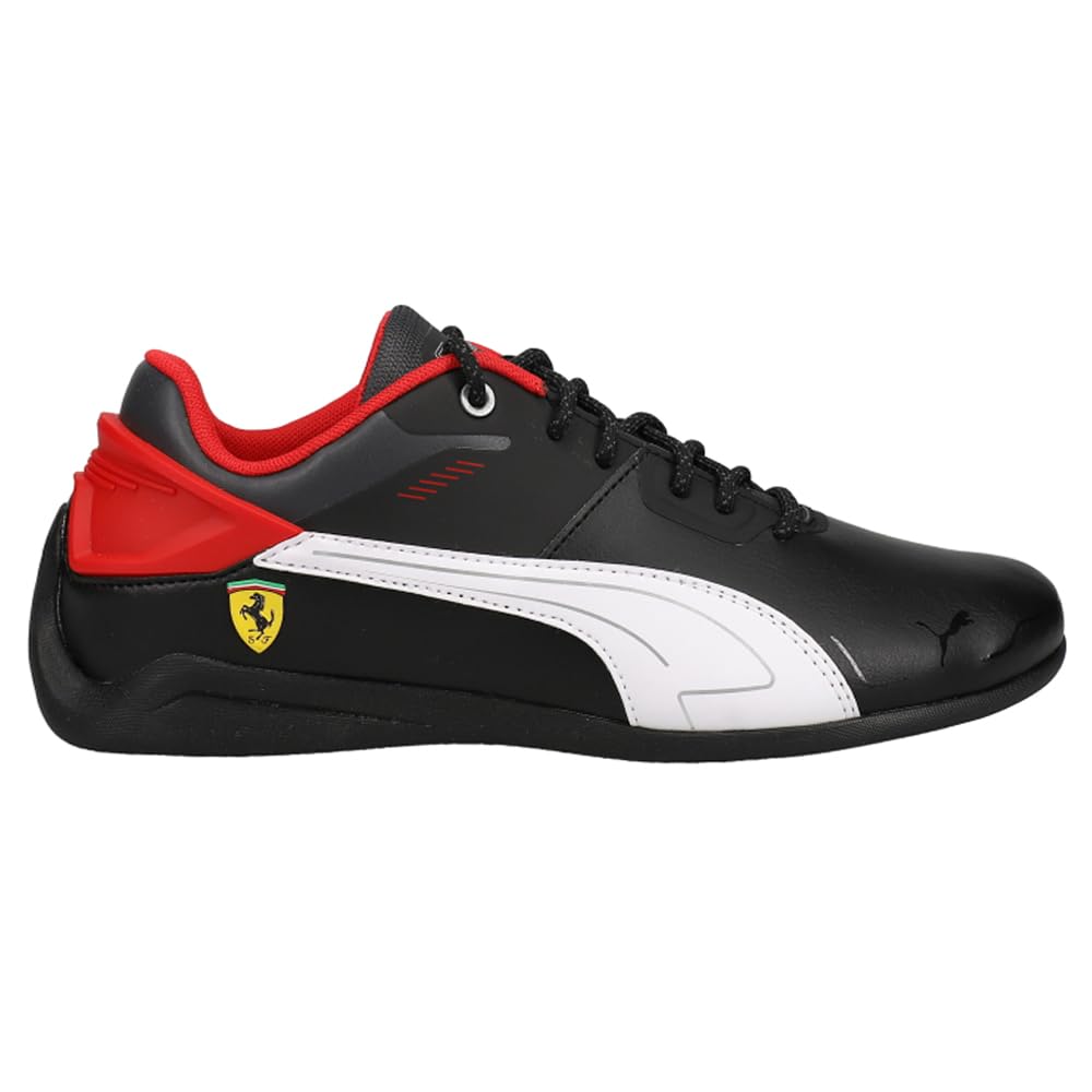 New Puma Men's Ferrari Drift Cat Delta Fashion Sneaker Black/White 11